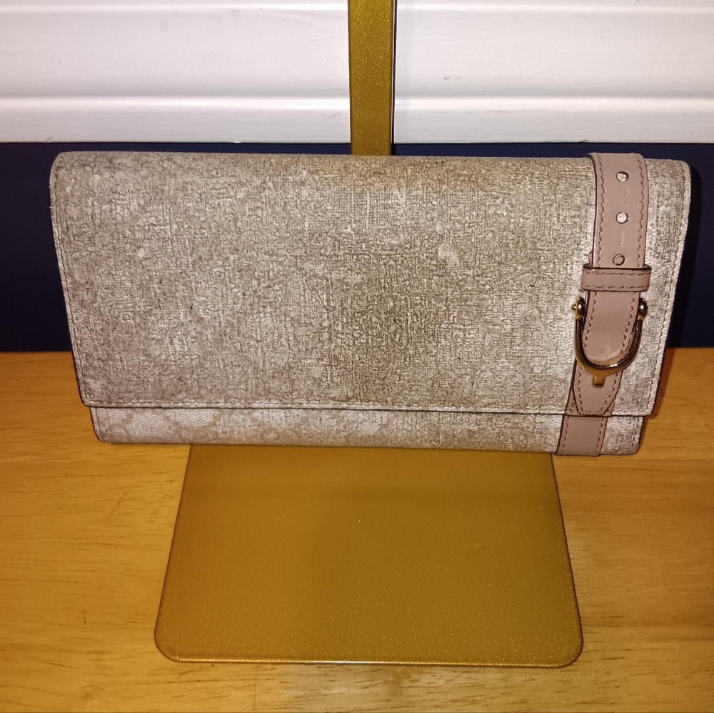 Gucci GG Monogram Snap Wallet